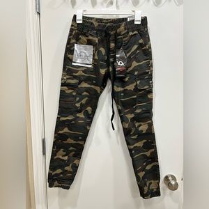 NWT Smart Jeans green camp joggers-